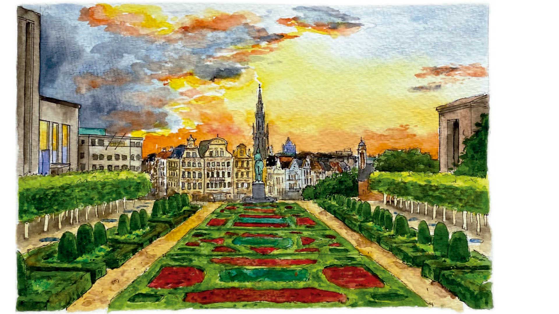 Sketchbook BXL Jordi Calafí